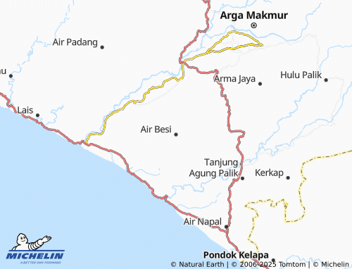MICHELIN Air Besi map - ViaMichelin