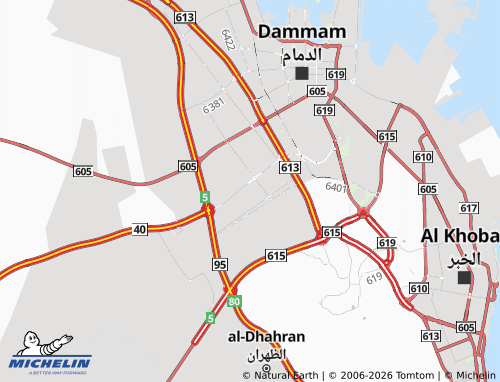 MICHELIN Taibah map - ViaMichelin