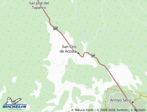Mapa MICHELIN Del Refugio - ViaMichelin