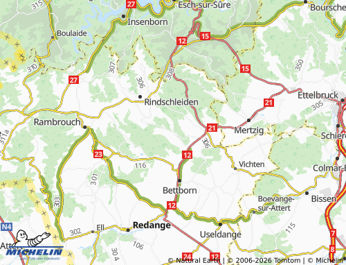 Mappa MICHELIN Buschrodt - ViaMichelin