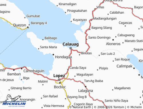 MICHELIN Marilag map - ViaMichelin