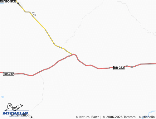 MICHELIN Bom Nome map - ViaMichelin