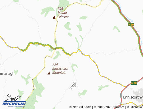 Mappa MICHELIN Kiltealy - ViaMichelin
