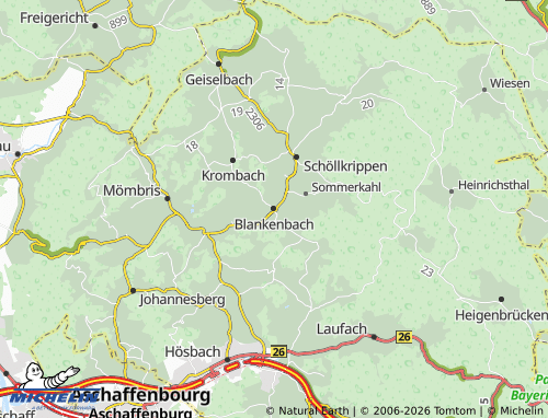 Mapa MICHELIN Blankenbach - ViaMichelin