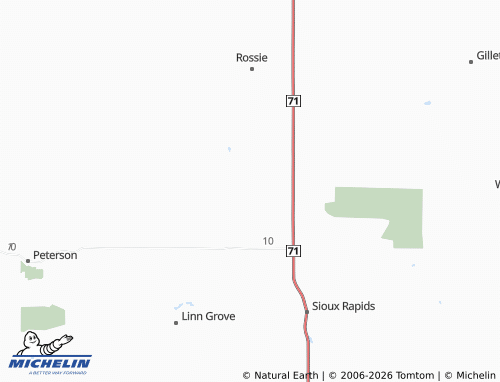 Mappa MICHELIN Douglas - ViaMichelin