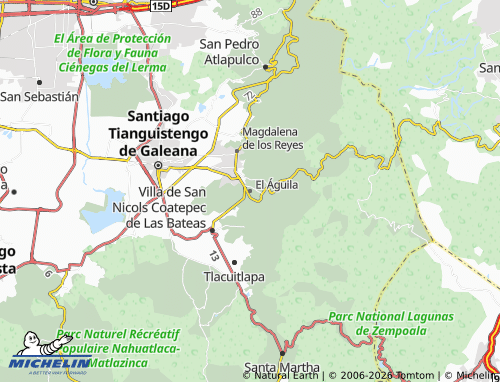 Mapa MICHELIN El Águila - ViaMichelin