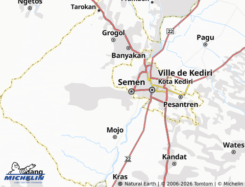 MICHELIN Titik map - ViaMichelin