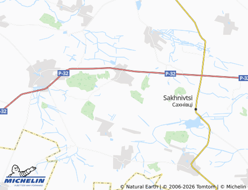 MICHELIN Pylky map - ViaMichelin