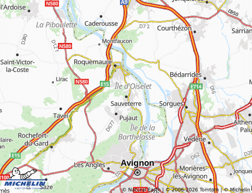 Mappa MICHELIN Sauveterre - ViaMichelin