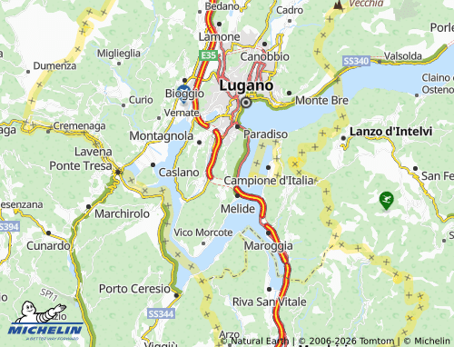 Mappa MICHELIN Ciona - ViaMichelin