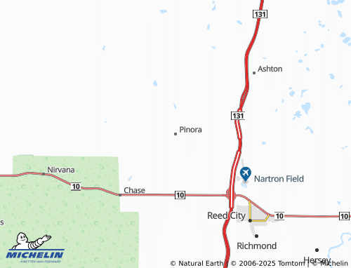 MICHELIN Pinora map - ViaMichelin