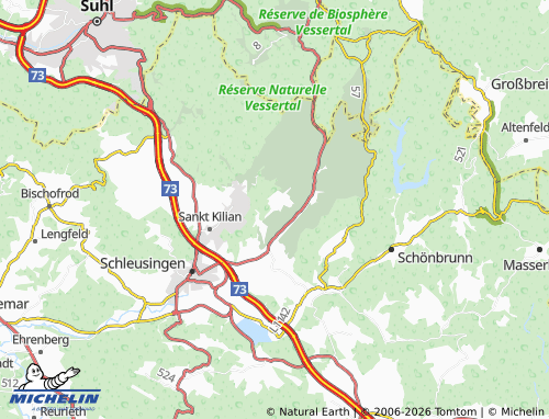 MICHELIN-Landkarte Silbach - ViaMichelin