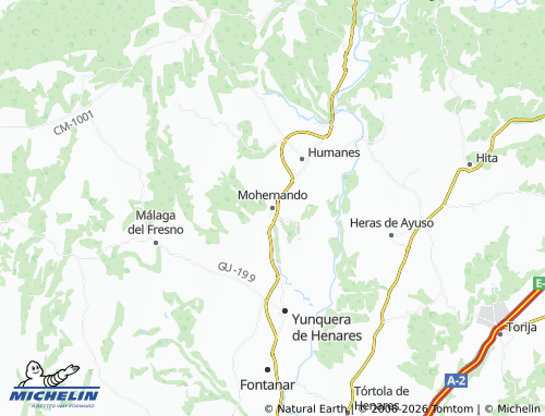 Mapa MICHELIN Mohernando - ViaMichelin