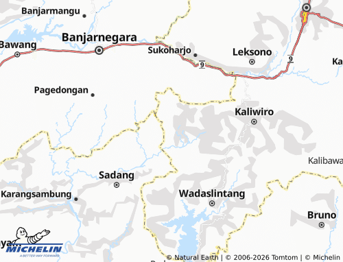 Carte MICHELIN Kaliguwo - ViaMichelin