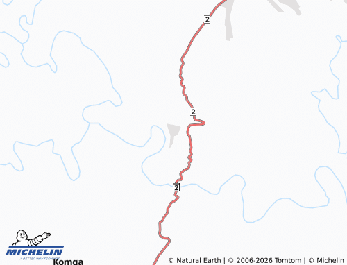 Kaart MICHELIN eMahlubini A - ViaMichelin