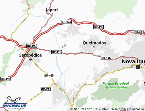 MICHELIN Santo Antônio map - ViaMichelin