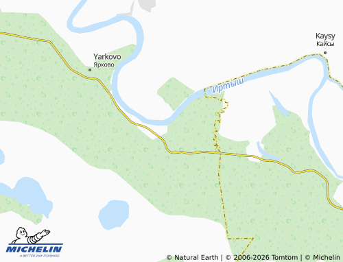 MICHELIN-Landkarte Il'chebaga - ViaMichelin