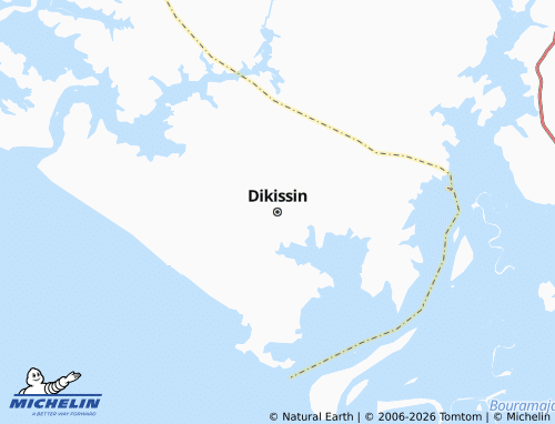 MICHELIN-Landkarte Dikissin - ViaMichelin
