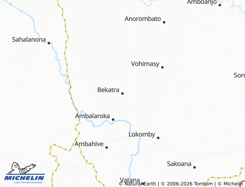 Mappa MICHELIN Bekatra - ViaMichelin