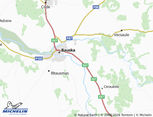 Mapa MICHELIN Mūsa - ViaMichelin