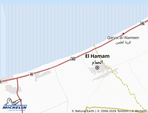 Mapa MICHELIN Qaryat al-Ruwwad - ViaMichelin
