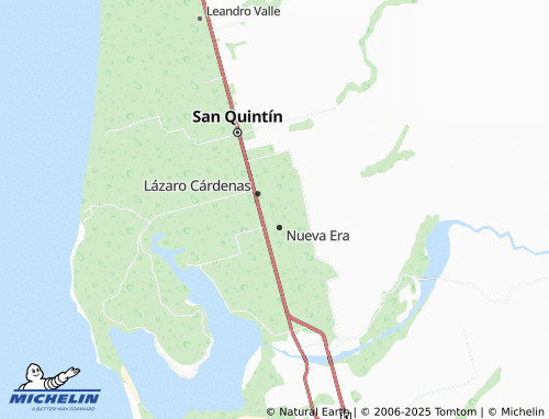 MICHELIN Colonia Morelos map - ViaMichelin