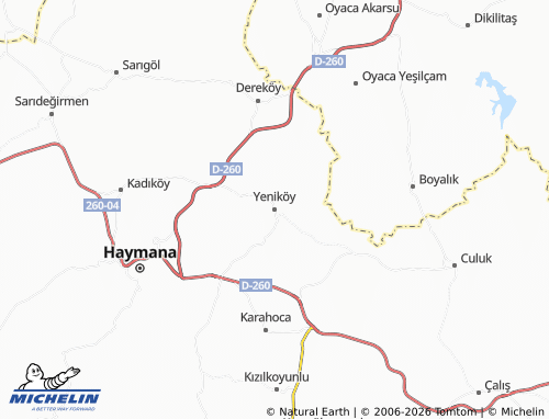 Mappa MICHELIN Yeniköy - ViaMichelin