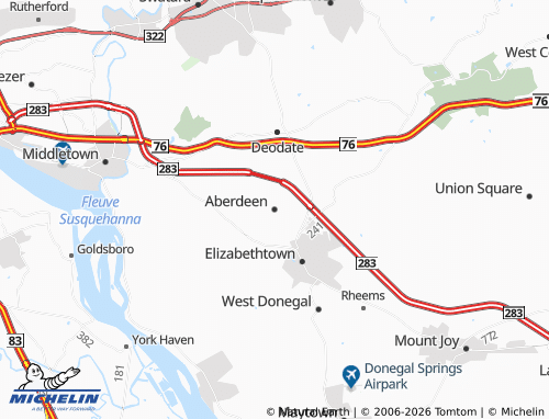 Mappa MICHELIN Aberdeen - ViaMichelin