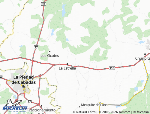 Mapa MICHELIN Mitad de Noria - ViaMichelin