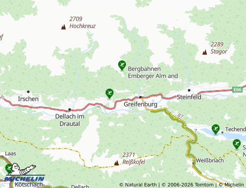 Mapa MICHELIN Emberg - ViaMichelin