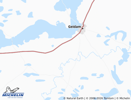 Mappa MICHELIN Shame Kura - ViaMichelin