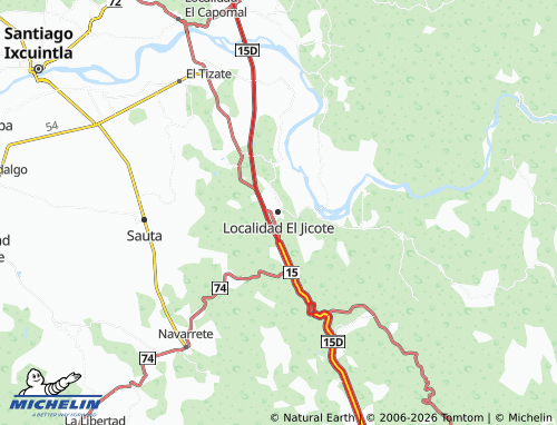 MICHELIN Localidad El Jicote map - ViaMichelin