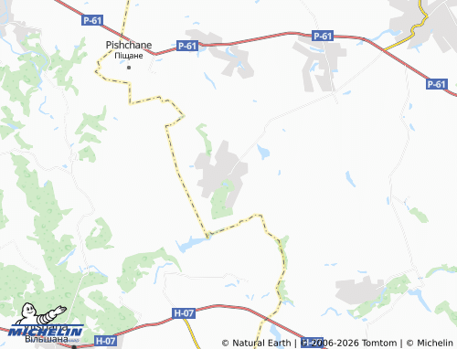 MICHELIN Tovsta map - ViaMichelin
