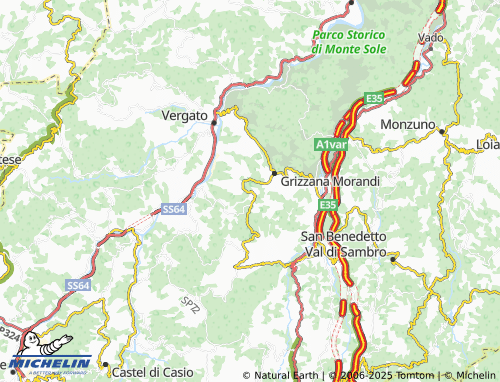 Carte MICHELIN Stanco di Sopra - ViaMichelin