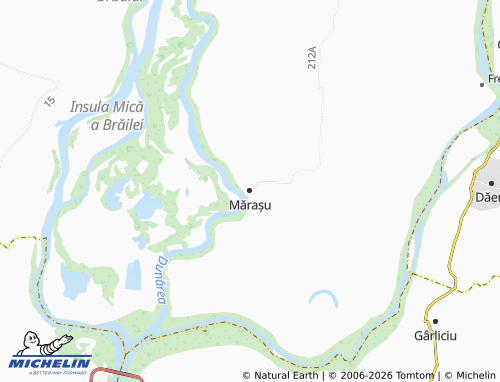 Mappa MICHELIN Mărașu - ViaMichelin