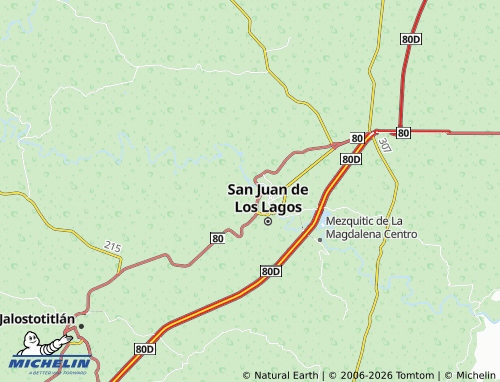 Mapa MICHELIN Lomas Verdes - ViaMichelin