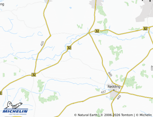 MICHELIN Lintrup map - ViaMichelin