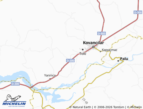 MICHELIN Tepebağ map - ViaMichelin