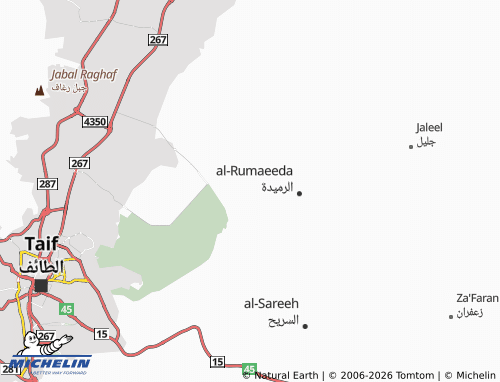 Carte MICHELIN al-Rumaeeda - ViaMichelin