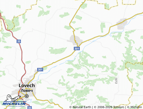 Mapa MICHELIN Yoglav - ViaMichelin