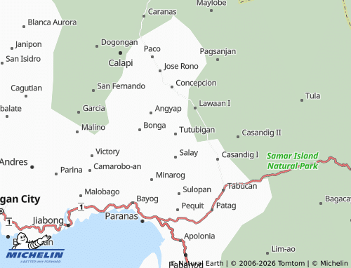 MICHELIN Tutubigan map - ViaMichelin