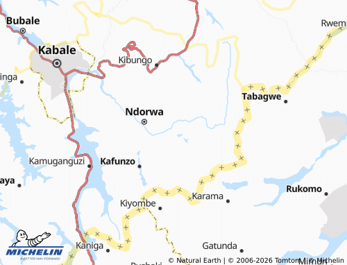 Mappa MICHELIN Maziba - ViaMichelin