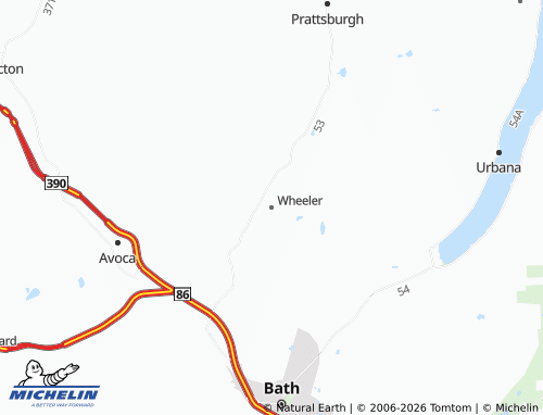Mappa MICHELIN Wheeler - ViaMichelin