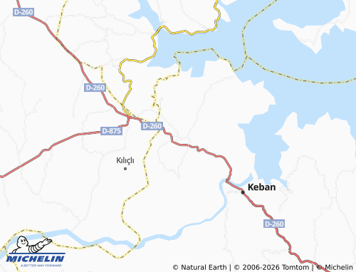 MICHELIN Denizli map - ViaMichelin