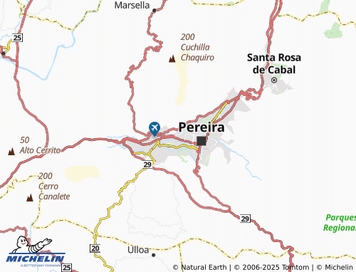 MICHELIN La Palmera map - ViaMichelin