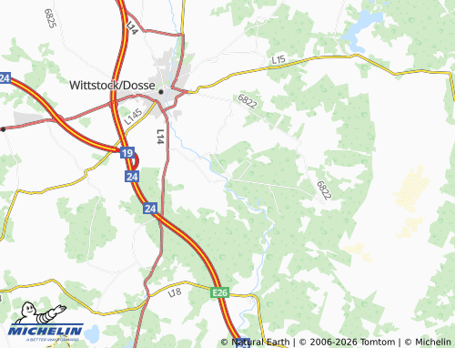 Mappa MICHELIN Dossow - ViaMichelin