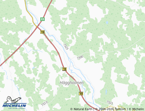 Carte MICHELIN Furubacken - ViaMichelin
