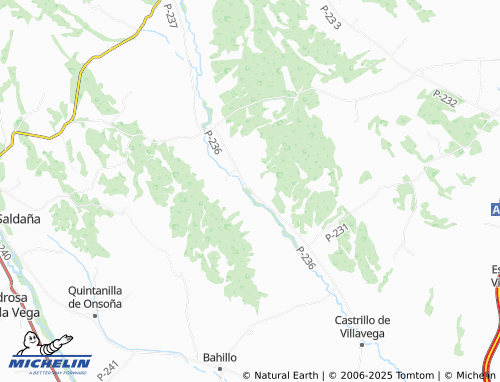 MICHELIN Villasila de Valdavia map - ViaMichelin