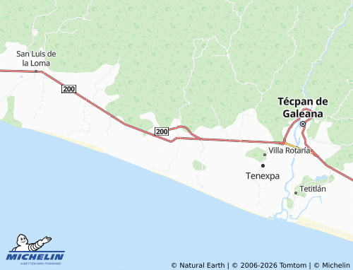 MICHELIN Vista al Mar map - ViaMichelin