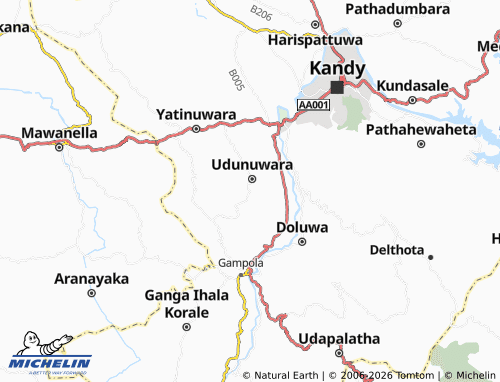 Mappa MICHELIN Ambarapola - ViaMichelin